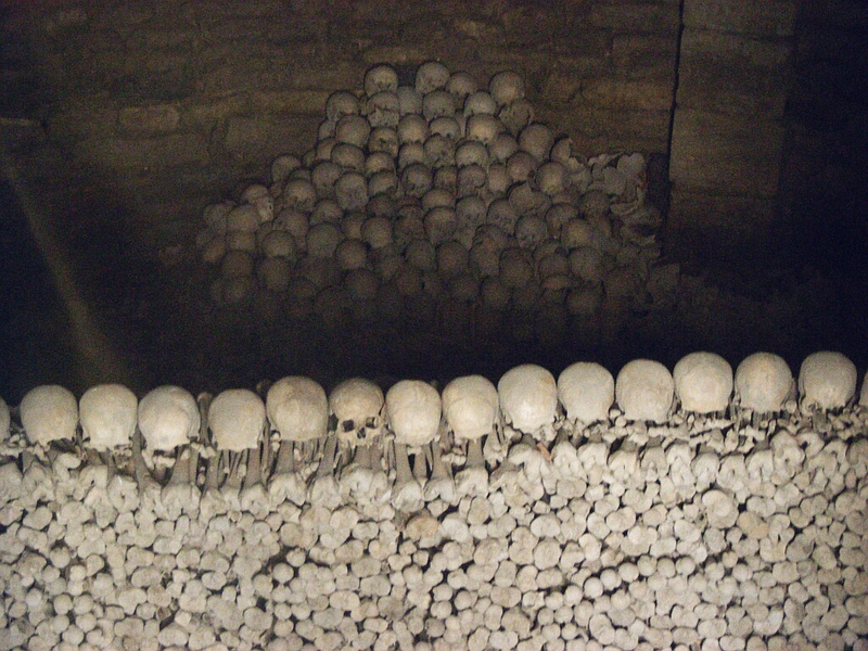 Illustration for article titled These Buildings Are Made with Skulls and Bones